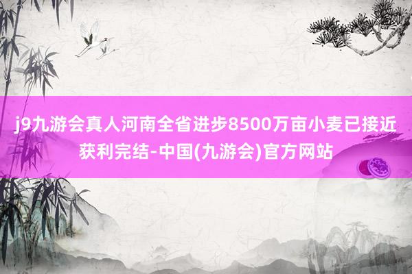 j9九游会真人河南全省进步8500万亩小麦已接近获利完结-中国(九游会)官方网站