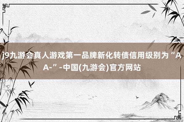 j9九游会真人游戏第一品牌新化转债信用级别为“AA-”-中国(九游会)官方网站