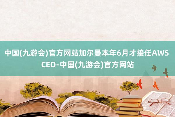 中国(九游会)官方网站加尔曼本年6月才接任AWS CEO-中国(九游会)官方网站